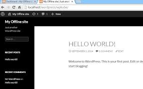 how to install wordpress locally on a