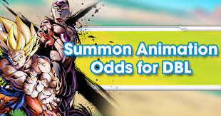 Summon Animation Odds For Dragon Ball Legends Dragon Ball