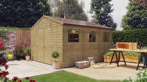 12 X 10 Garden Sheds Project Timber