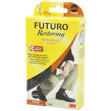 Futuro 20 30mmhg Firm Compression Restoring Dress Socks For Men