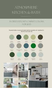 top 15 green kitchen cabinet ideas for