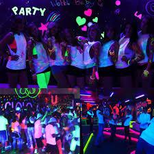 uv black light hire make your party