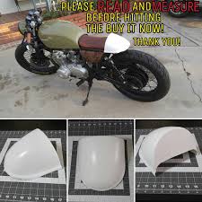 removable seat cowl for cafe racer