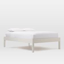 simple bed frame tall
