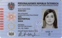 Can someone steal your identity if they have your passport. Austrian Id Card Bmeia Aussenministerium Osterreich