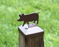 6x6 Pig Fence Post Cap For 6x6 Wood