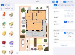 the 2d plan view live home 3d for ios