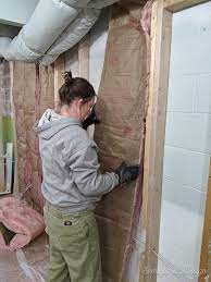 insulating basement walls with