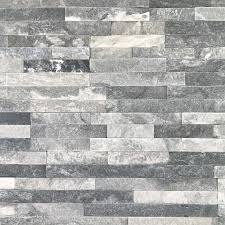 Light Grey Split Face Quartz Tiles