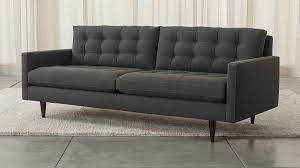 sofa leather combined bi cast nubuck