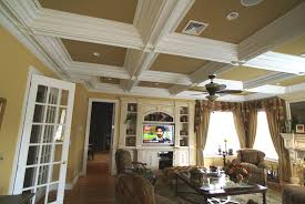 coffered ceiling molding design build