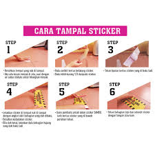Langkah langkah pencucian tangan yang efektif. Sticker Cara Cuci Tangan 7 Langkah Cuci Tangan Shopee Malaysia