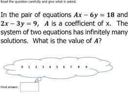 Equations Ax 6y 18