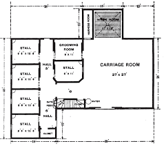 1896 House Carriage House Floor Plans