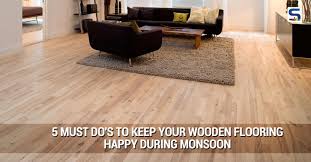 wooden flooring happy during monsoon