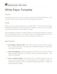 White Paper Microsoft Word Templates