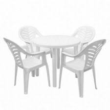 plastic table chair sets patio