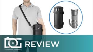 Lens Case Review Lens Holster Bag For Large Telephoto Lenses Deluxe Edition By Altura Photo