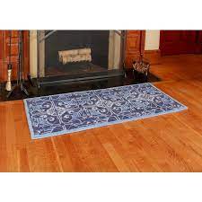 art deco clic rectangular hearth rug