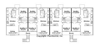 8 unit apartment plan j778 8