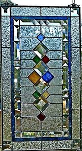 Stained Glass Window Panel Retro Ii