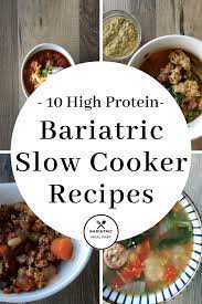 10 high protein bariatric slow cooker