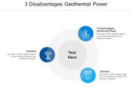 3 disadvanes geothermal power ppt