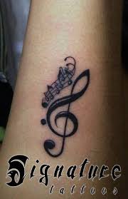 Music symbol tattoos for guys. Butterfly Tribal Tattoo Music Symbol Tattoo Service Provider From Chennai
