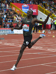 In 2017, he set the indoor world record for 600 meters. Emmanuel Kipkurui Korir Zimbio