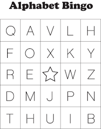 printable alphabet bingo cards