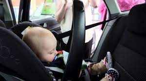 how to fit a rearward facing car seat