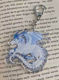 Wings of Fire: Queen Snowfall CHARM - Etsy
