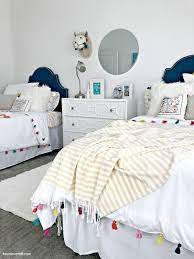 Guest Room With Twin Beds Reveal With