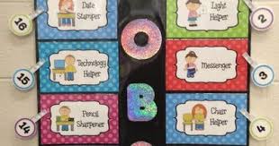 Adorable Classroom Helpers Job Chart Easy To Use And Change
