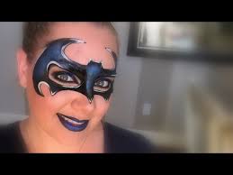 batman face painting and makeup you