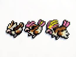 Pidgey Evolution Pidgeotto Pidgeot Pokemon Perler Beads