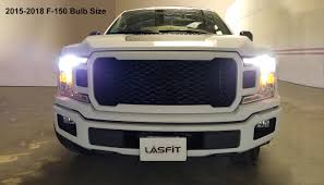 2015 2018 Ford F 150 Bulb Size Upgrade Guide Lasfit Auto