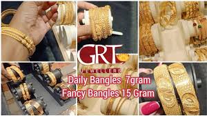 grt gold bangles designs