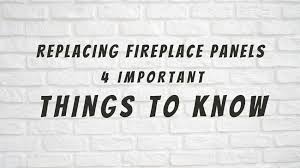 How To Replace Fireplace Panels 4