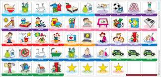 Magnetic Moves My Busy Day Childrens Activity Chart