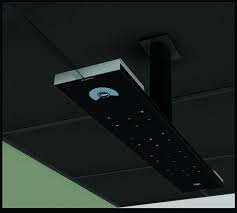clearone ceiling mount kit black with