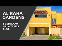 al raha gardens 3 bedroom villa type s
