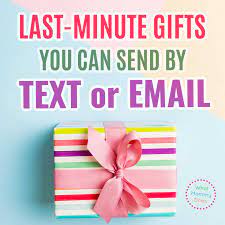 40 presents you can send by email or