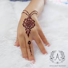 Tidak mudah untuk menggunakan henna dengan tangan. Gambar Henna Untuk Anak Python