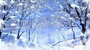 Watercolor Winter Wonderland Christmas ...