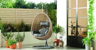 Hanging Egg Chairs From B M Homebase