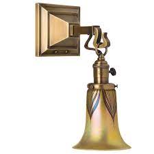 Arts And Crafts Sconce With Key Switch