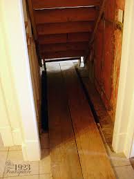 Old Staircase Drywall Repairs