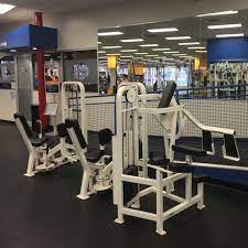 weight machines at the gym