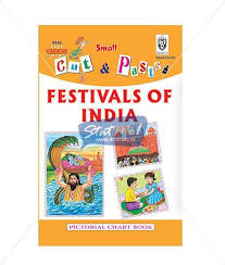 Cut And Paste Festivals Of India Picture Booklet No 4
